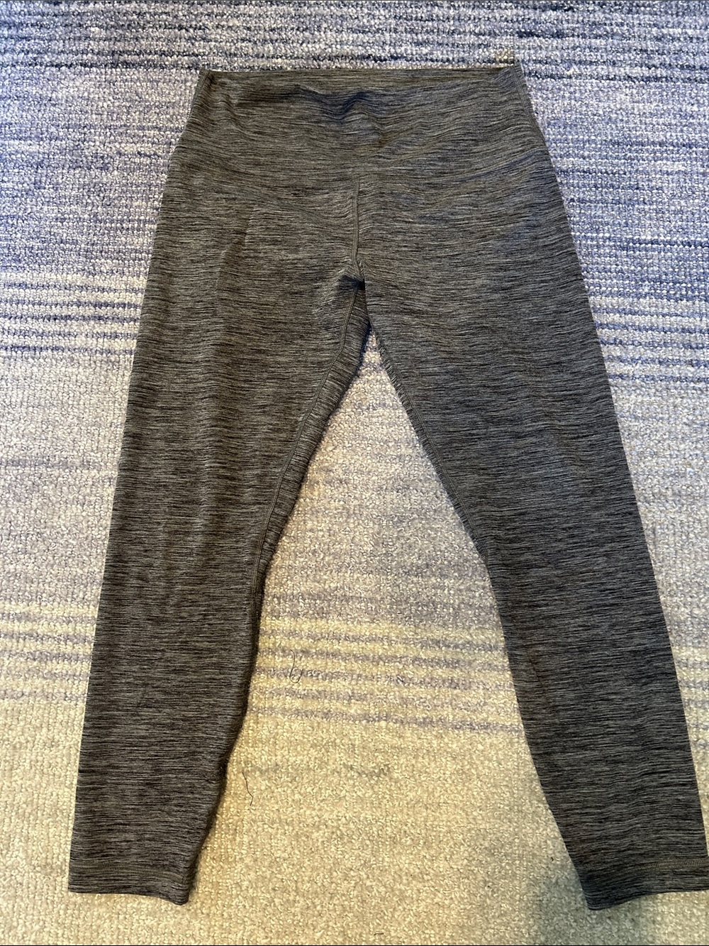 lululemon athletica Dark Heather Gray Leggings, size 12